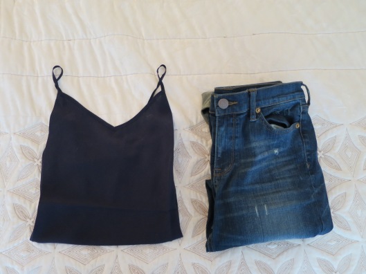 jcrew tank and jeans